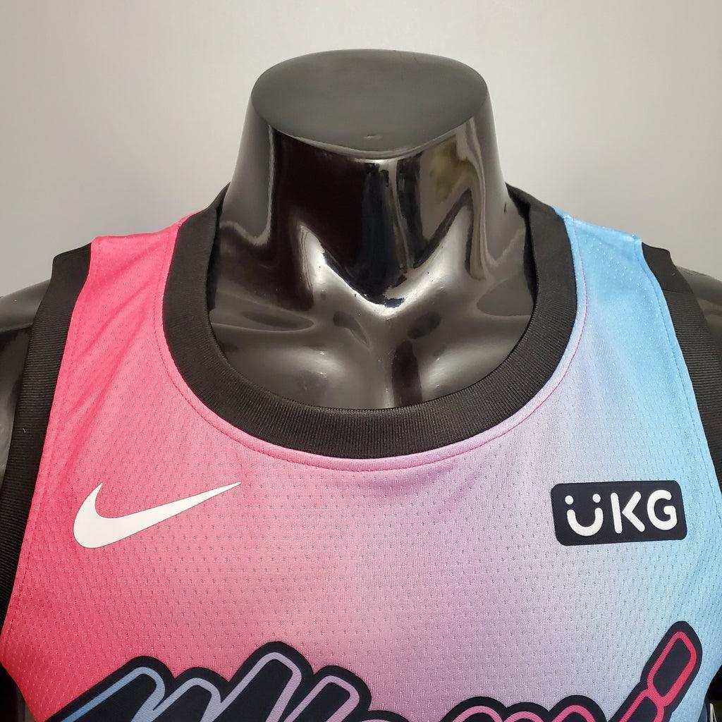 Regata Miami Heat Masculina - Rosa e Azul - DA Sports Oficial