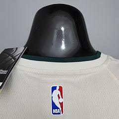 Regata Milwaukee Bucks Masculina - Bege - DA Sports Oficial