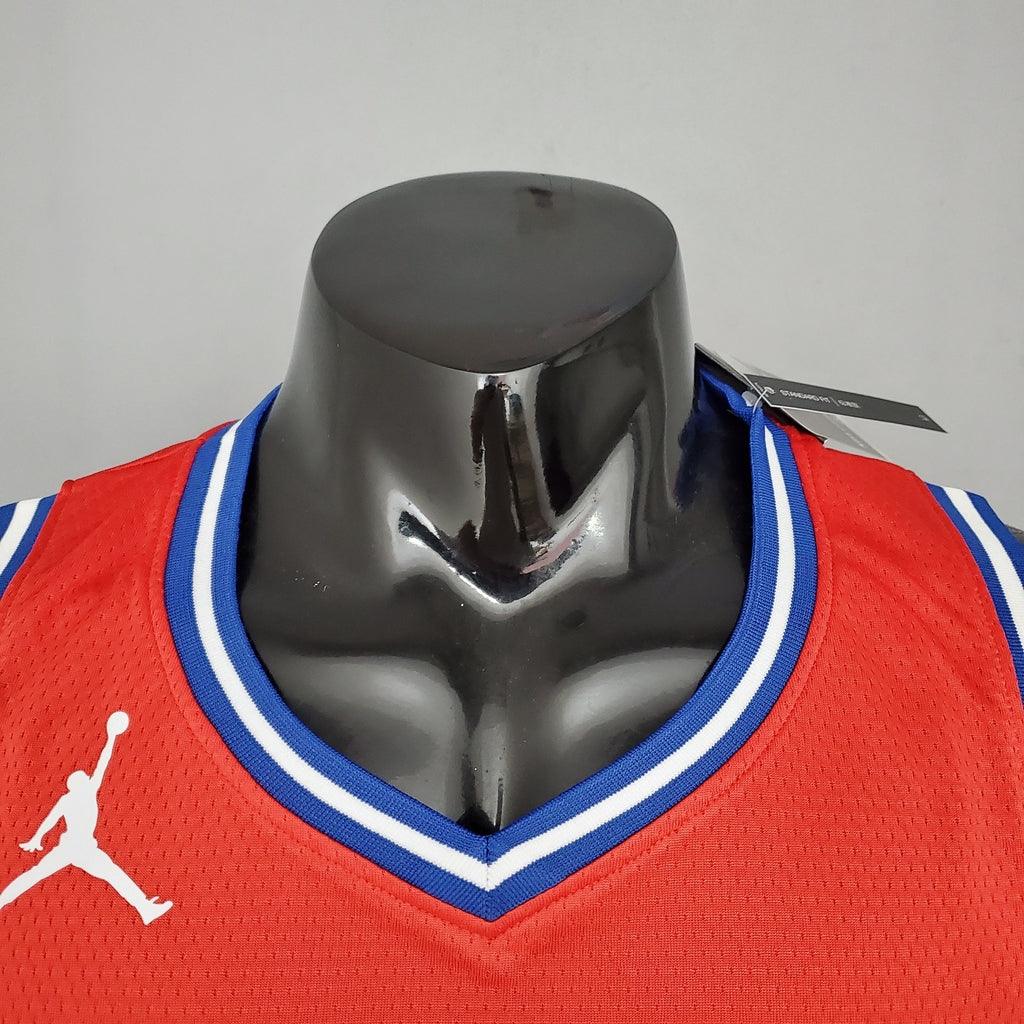 Regata Philadelphia 76ers Masculina - Vermelha - DA Sports Oficial