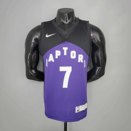 Regata Toronto Raptors Masculina - Preta e Roxa - DA Sports Oficial