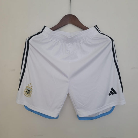 Short Argentina I 2022/23 Adidas - Branco - DA Sports Oficial