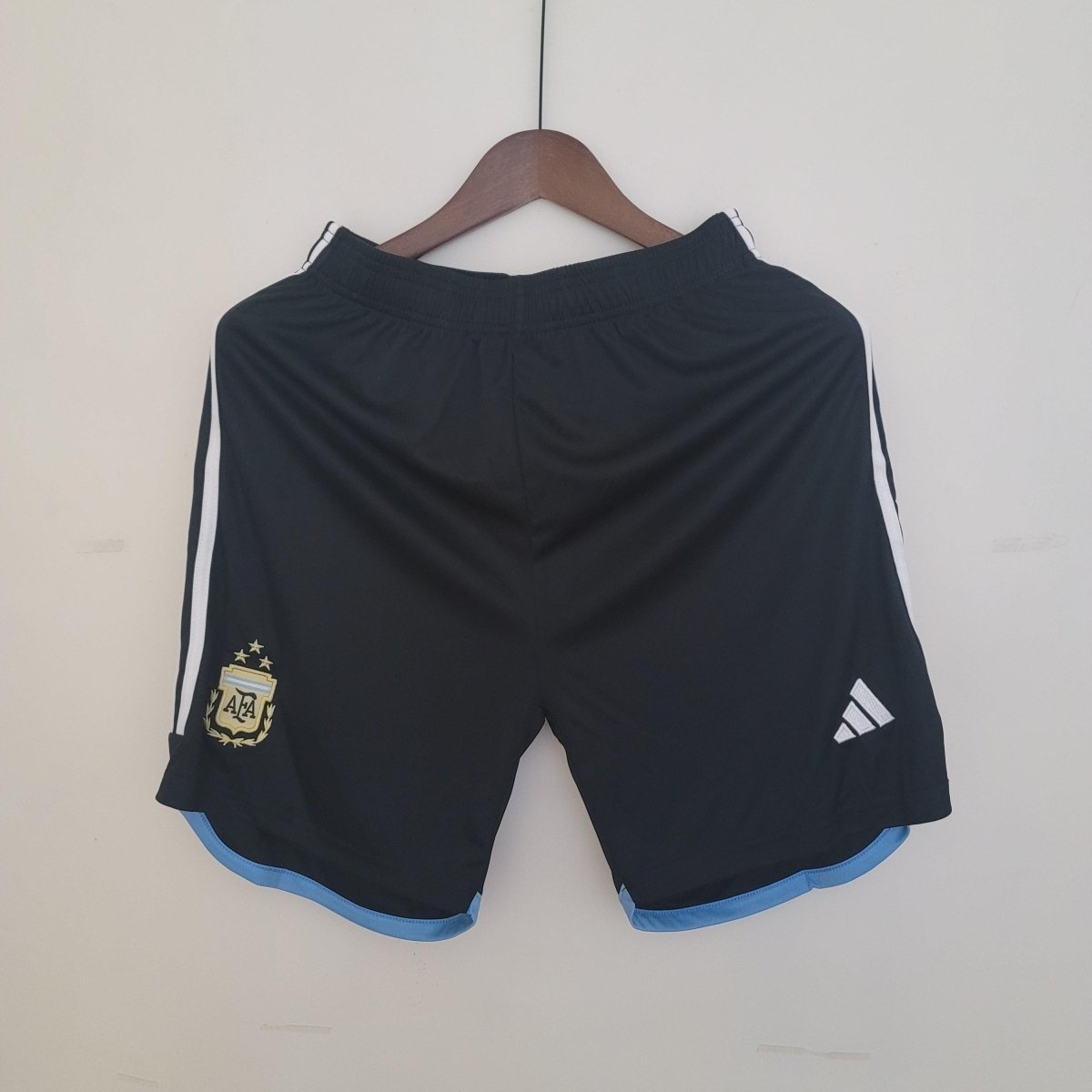Short Argentina II 2022/23 Adidas - Preto - DA Sports Oficial